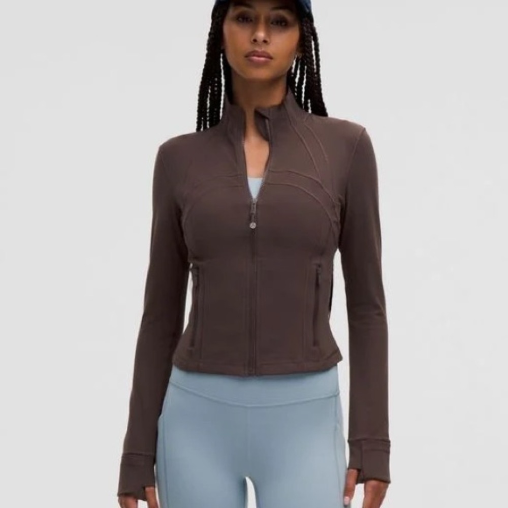 Lulu cropped define jacket